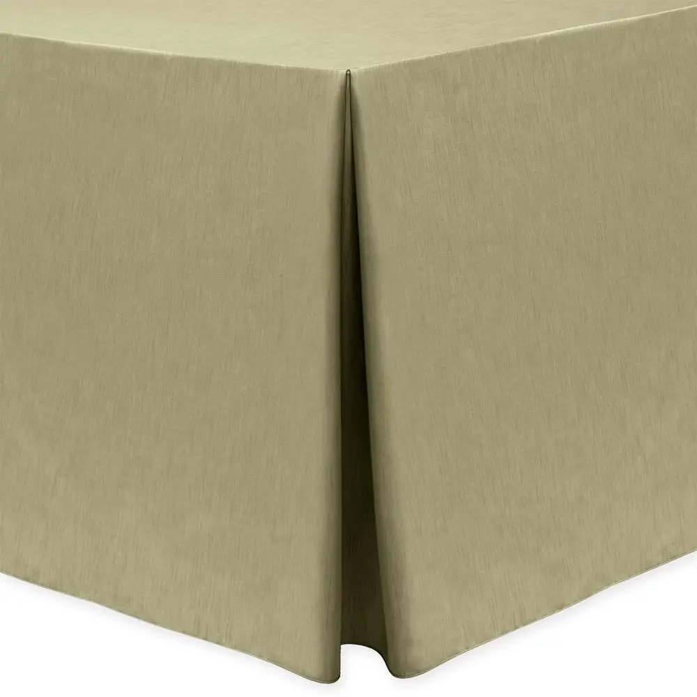 3 Pack Shantung Majestic 4 ft. Fitted Tablecloth Fits 24 x 48Inch Rectangular Tables 36 High, Cafe Khaki
3 Pack Shantung Majestic 4 ft. Fitted Tablecloth Fits 24 x 48Inch Rectangular Tables 36 High, Cafe Khaki