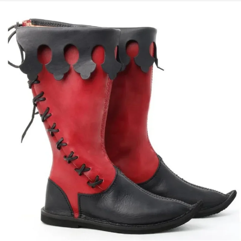 New Red Women's High-Top Cosplay Pirate Boots Calf Boots Cosplay Accessories Anime Cosplay Special Purpose Clothing
New Red Women's High-Top Cosplay Pirate Boots Calf Boots Cosplay Accessories Anime Cosplay Special Purpose Clothing