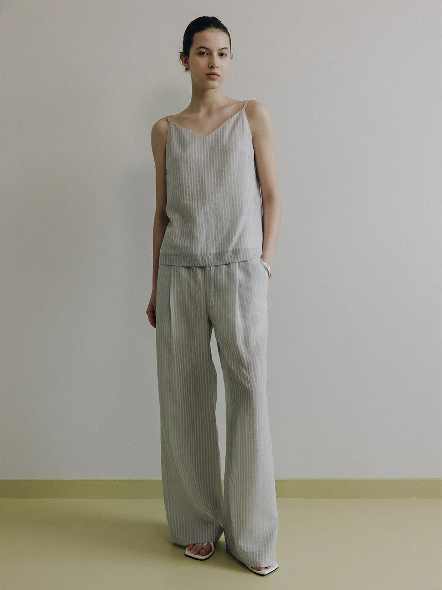 Nuo Xiaola Authentic Brand Spring Summer 2026 Slim Fit Casual Pants Lightweight Stripe Pattern Floor Length Trousers
Nuo Xiaola Authentic Brand Spring Summer 2026 Slim Fit Casual Pants Lightweight Stripe Pattern Floor Length Trousers