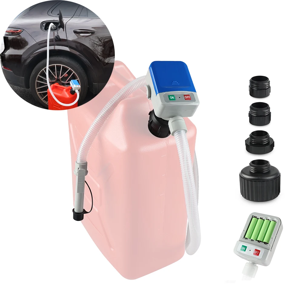 DC 12V Fuel Transfer Pump with Auto-stop Sensor Leak Protection 2.4GPM Transfer Pump with 4 Tank Adapter Oil Water Fuel Transfer
DC 12V Fuel Transfer Pump with Auto-stop Sensor Leak Protection 2.4GPM Transfer Pump with 4 Tank Adapter Oil Water Fuel Transfer
