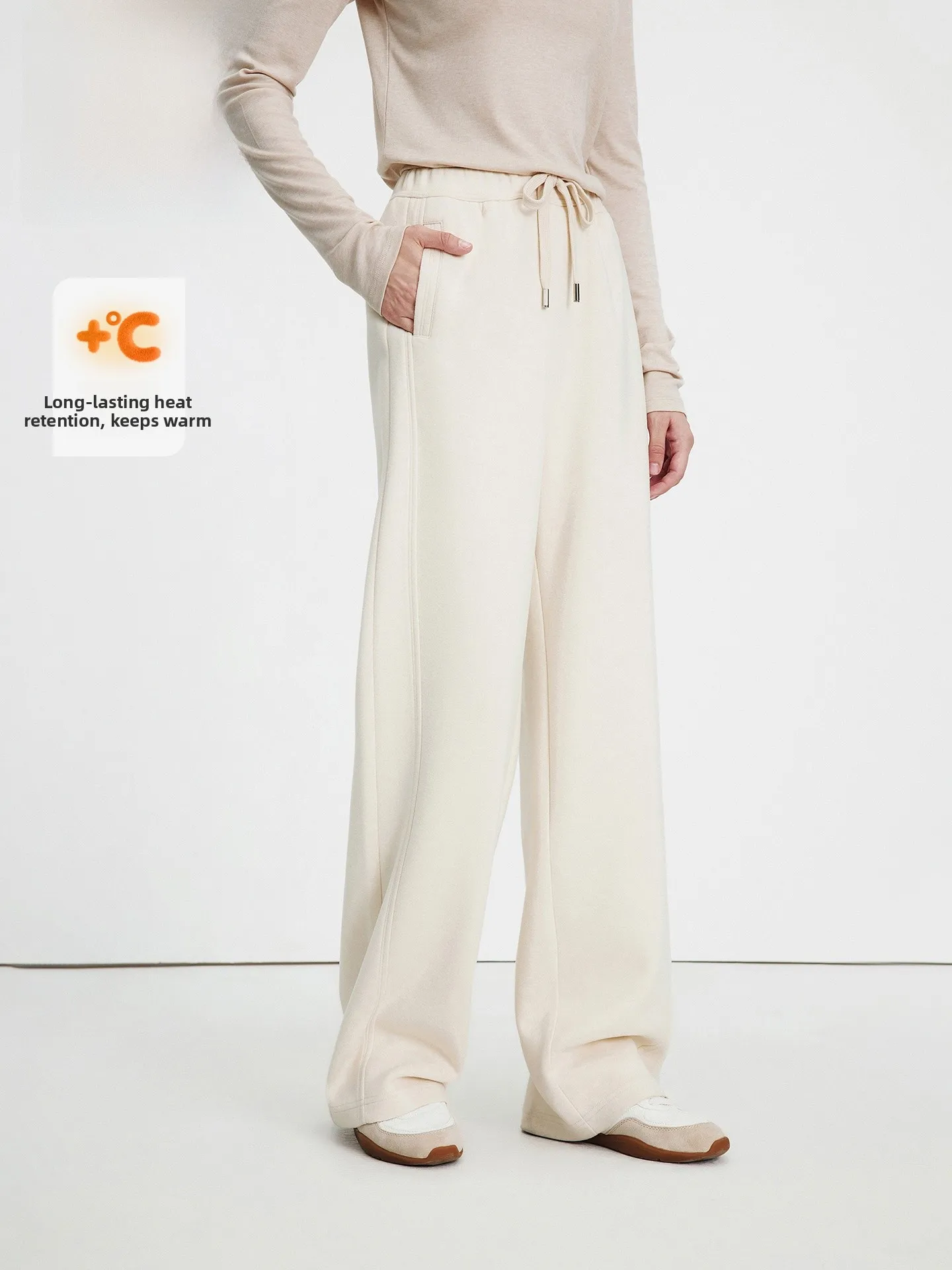 Navigare Thickened Warm Straight Leg Casual Pants Women's Autumn New Elastic Waist Pants Commute Style Korean Version Pocket ...
Navigare Thickened Warm Straight Leg Casual Pants Women's Autumn New Elastic Waist Pants Commute Style Korean Version Pocket ...