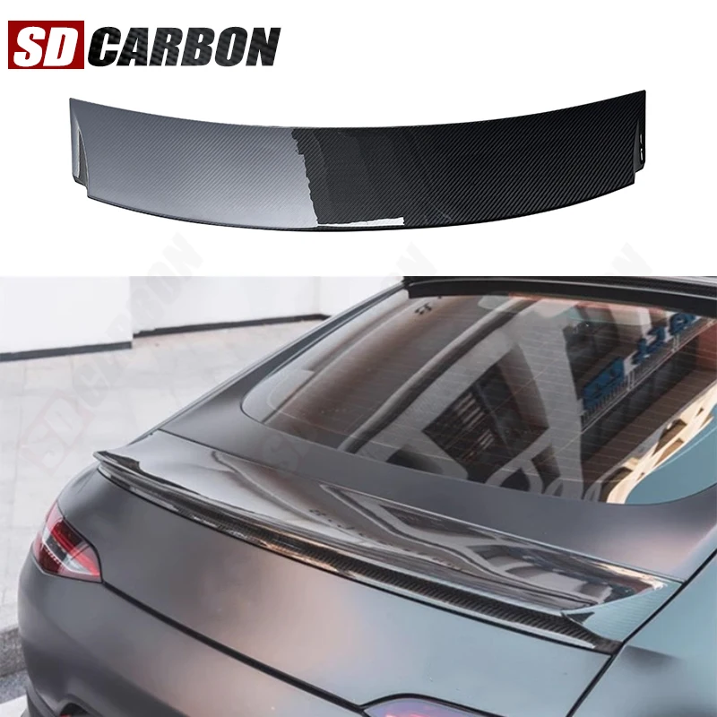 For Mercedes Benz AMG GT GT50 GT53 Dry Carbon Fiber Car Rear Trunk Spoiler Rear Wing Tail Wing Parts Upgrade Body kit
For Mercedes Benz AMG GT GT50 GT53 Dry Carbon Fiber Car Rear Trunk Spoiler Rear Wing Tail Wing Parts Upgrade Body kit