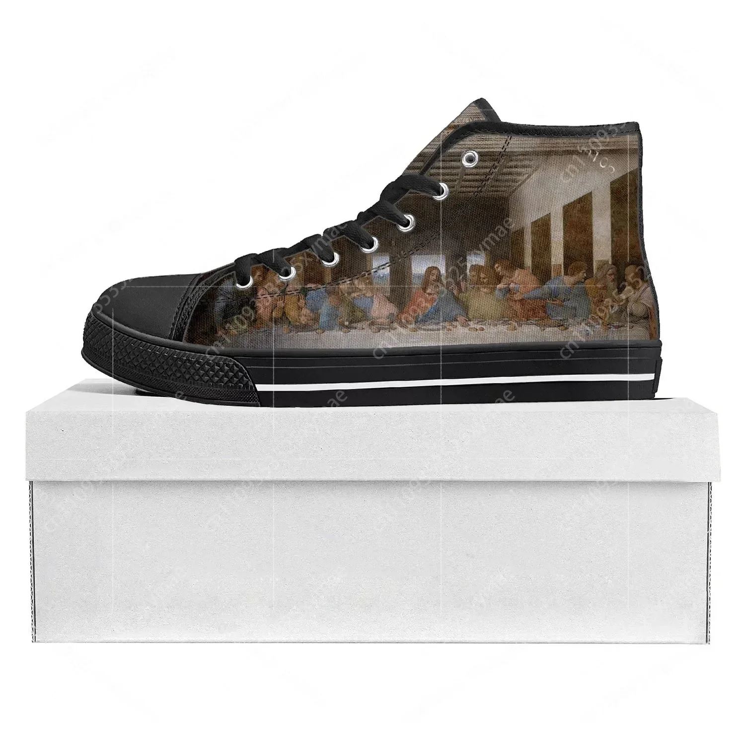 Da Vinci Last Supper High Top High Quality Sneakers Mens Womens Teenager Canvas Sneaker Casual Custom Made Shoes Customize Shoe
Da Vinci Last Supper High Top High Quality Sneakers Mens Womens Teenager Canvas Sneaker Casual Custom Made Shoes Customize Shoe