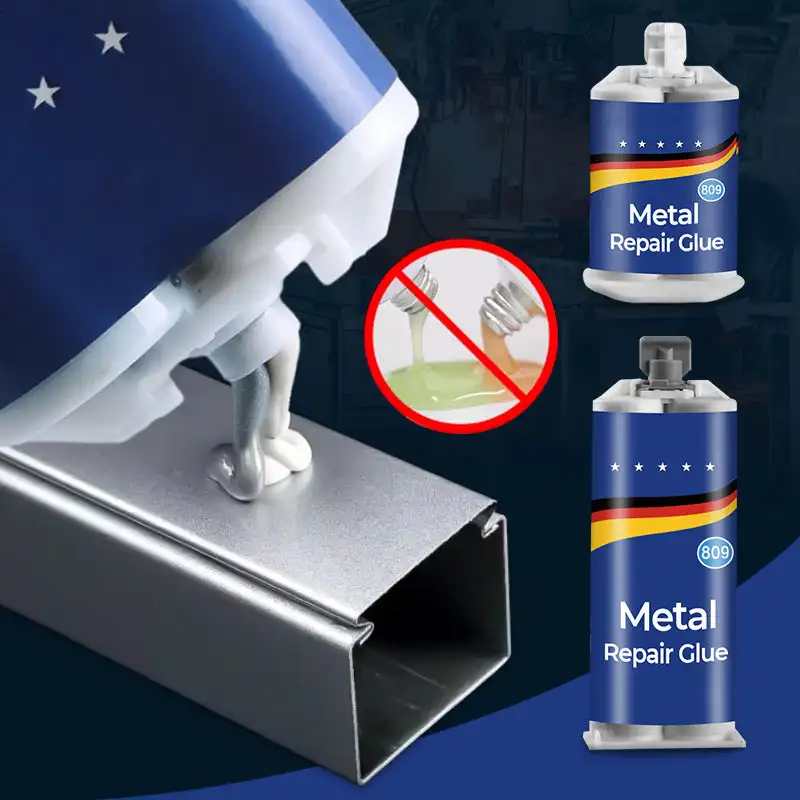 High Strength Metal Repair Glue AB Casting Adhesive Heat Resistance Cold Welding Industrial Repair Agent Casting Sealant Adhesiv
High Strength Metal Repair Glue AB Casting Adhesive Heat Resistance Cold Welding Industrial Repair Agent Casting Sealant Adhesiv