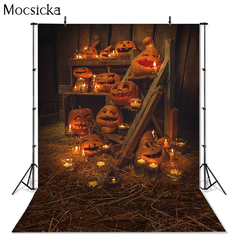 Halloween Photography Backdrop Smiley Pumpkin Lantern Burning Candle Decoration Kids Portrait Background Photo Studio Photophone
Halloween Photography Backdrop Smiley Pumpkin Lantern Burning Candle Decoration Kids Portrait Background Photo Studio Photophone