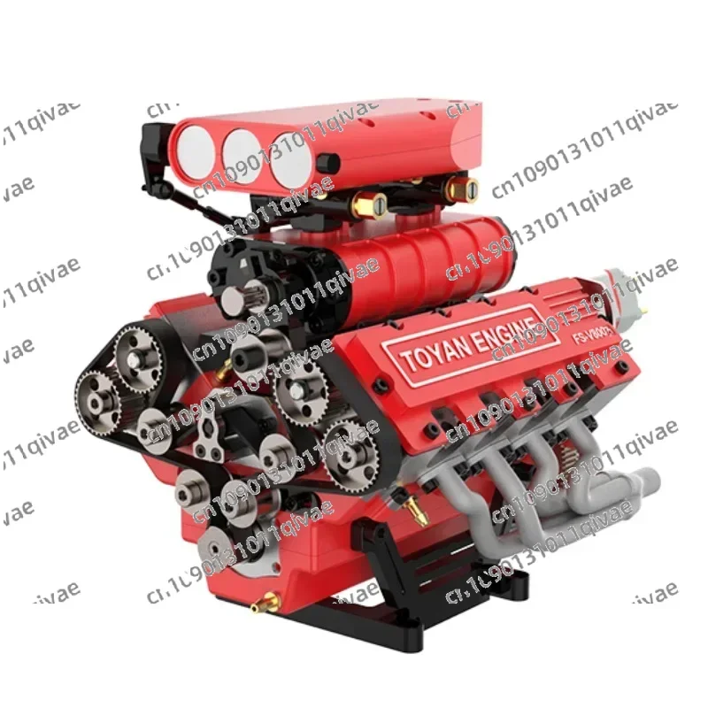V8 FS-V800GCS Motor Gasoline Engine Model Kits with Supercharger DIY Assembly Model Engine Kit for RC Car
V8 FS-V800GCS Motor Gasoline Engine Model Kits with Supercharger DIY Assembly Model Engine Kit for RC Car
