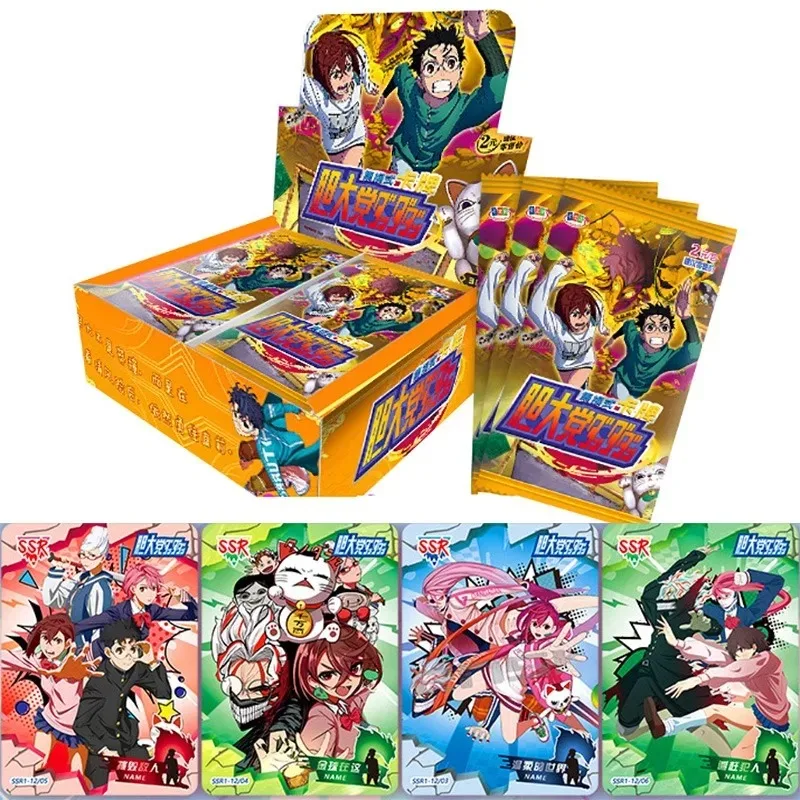 Dandadan Party Series 1 Collectible Cards Gold-Foil Commemorative Cards Humorous Fantasy Series Anime Rare Character Cards
Dandadan Party Series 1 Collectible Cards Gold-Foil Commemorative Cards Humorous Fantasy Series Anime Rare Character Cards