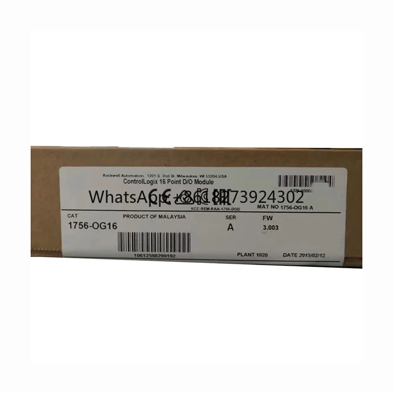 New original packaging 1 year warranty 1756-OG16 1756OG16 17560G16 1756-0G16{No.24arehouse spot} Immediately sent
New original packaging 1 year warranty 1756-OG16 1756OG16 17560G16 1756-0G16{No.24arehouse spot} Immediately sent