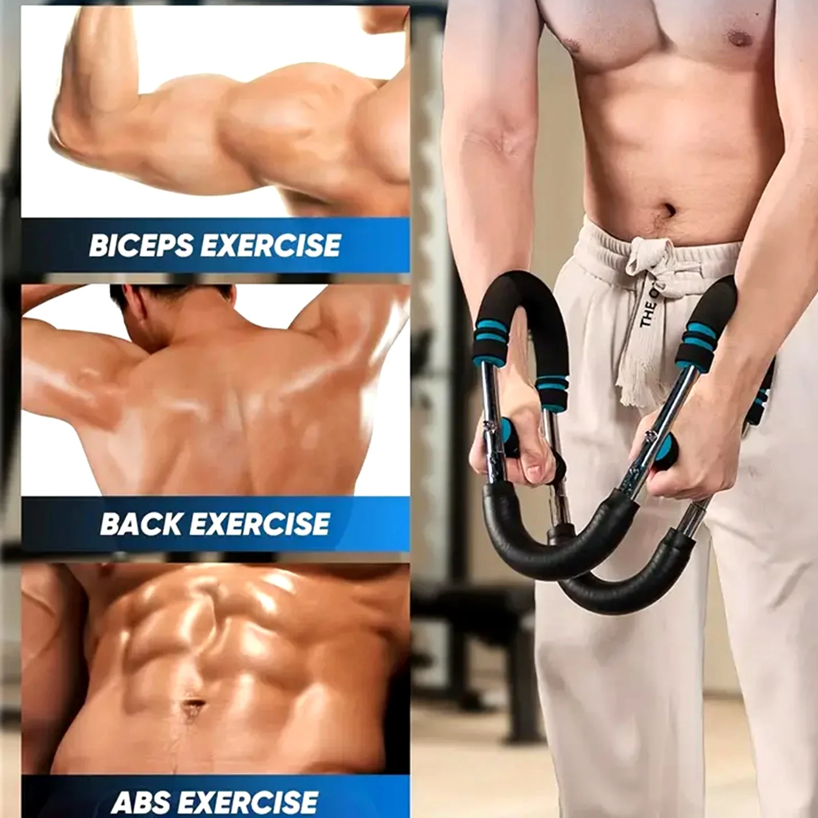 Hand Gripper Strengths Adjustable U Shape Chest Arm Exerciser Home Gym Fitness Equipment Multifunctional Wrist Power Trainer
Hand Gripper Strengths Adjustable U Shape Chest Arm Exerciser Home Gym Fitness Equipment Multifunctional Wrist Power Trainer