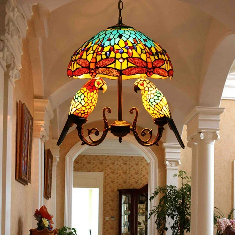 Led E27 Tiff Glass Zinc Alloy Parrot LED Lamp LED Light.Pendant Lights.Pendant Lamp.Pendant Light For Dinning Room Foyer
Led E27 Tiff Glass Zinc Alloy Parrot LED Lamp LED Light.Pendant Lights.Pendant Lamp.Pendant Light For Dinning Room Foyer