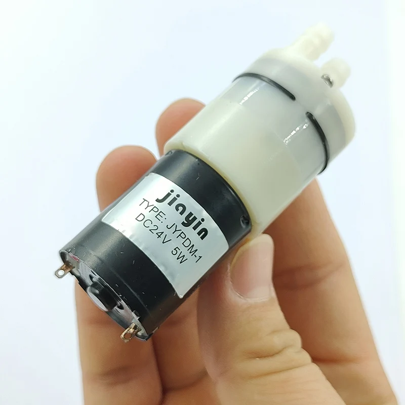 JYPDM-1 Mini Diaphragm Pump Self-priming Suction 0.6-1.2L/min DC 12V-24V for Industrial Use
JYPDM-1 Mini Diaphragm Pump Self-priming Suction 0.6-1.2L/min DC 12V-24V for Industrial Use