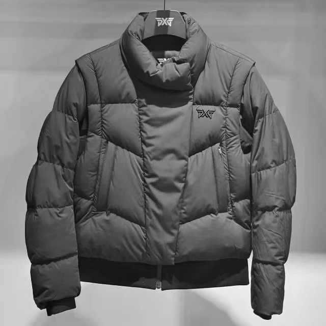 New Women's Thick Down Jacket in Black, Two-in-One Design with Detachable Sleeves
New Women's Thick Down Jacket in Black, Two-in-One Design with Detachable Sleeves