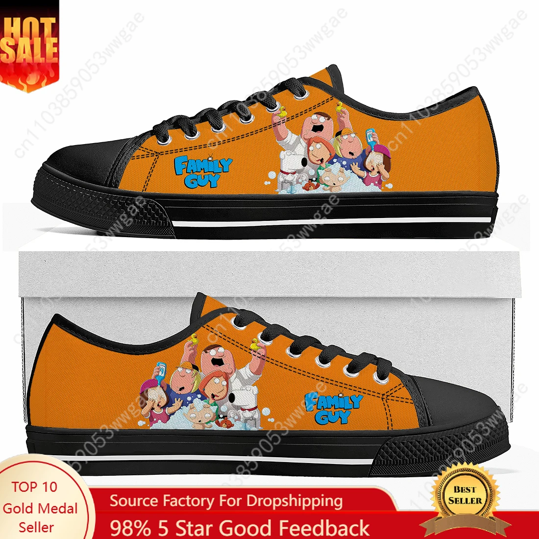 Family Guy Low Top Sneakers Mens Womens Teenager Canvas Sneaker Comfortable Fashion Casual Couple Shoes Cartoon Customized Shoes
Family Guy Low Top Sneakers Mens Womens Teenager Canvas Sneaker Comfortable Fashion Casual Couple Shoes Cartoon Customized Shoes