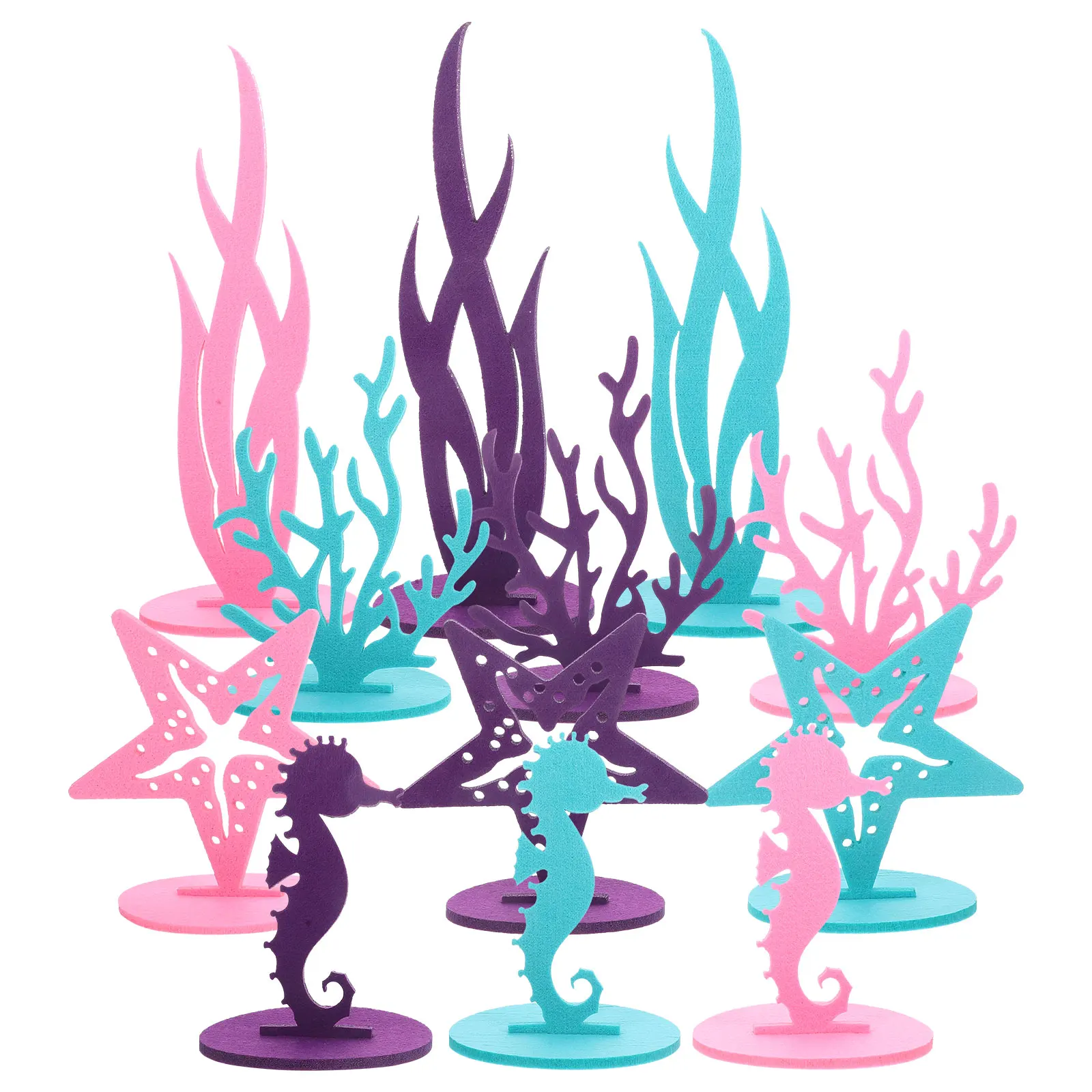 12 Pcs Venue Setting Props Marine Decoration Ornaments Coastal Felt Cloth Table Decorations for Party
12 Pcs Venue Setting Props Marine Decoration Ornaments Coastal Felt Cloth Table Decorations for Party