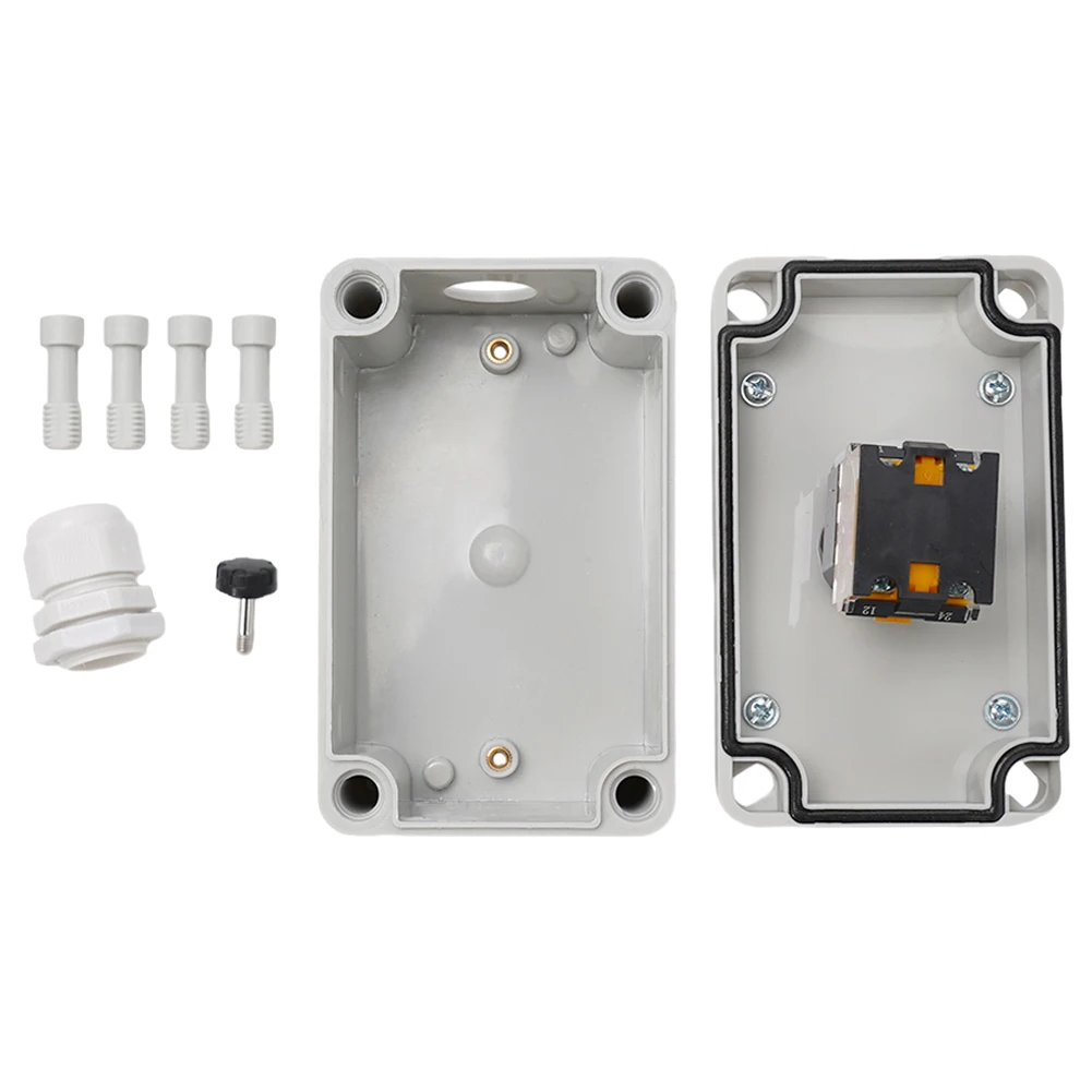 IP67 Waterproof Stop Button Switch with ABS Box for Mining Air Sites Petrochemical Plants and Construction Equipment
IP67 Waterproof Stop Button Switch with ABS Box for Mining Air Sites Petrochemical Plants and Construction Equipment