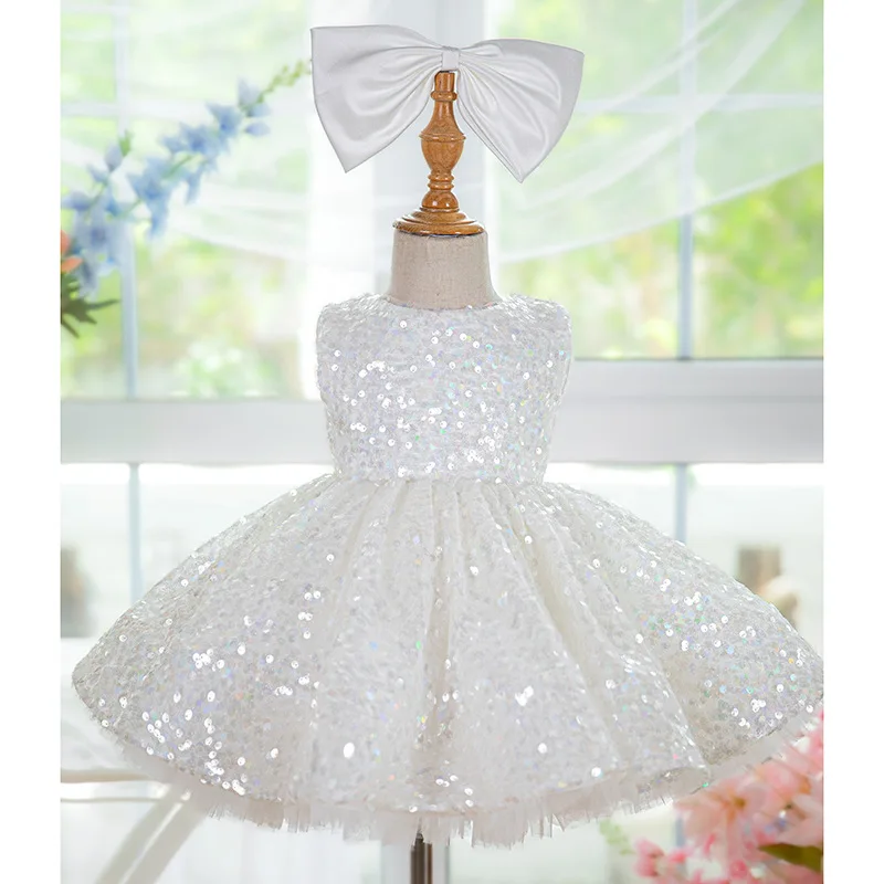 Light luxury girl shiny white pompous dress suitable for wedding parties all kinds of special occasions high-end dress, first co
Light luxury girl shiny white pompous dress suitable for wedding parties all kinds of special occasions high-end dress, first co