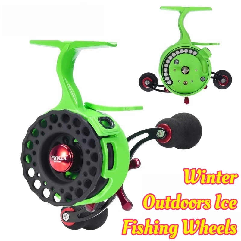 Winter Outdoors Ice Fishing Wheels Lightweight Magnetic Slowing Down Fish Line Wheel Portable Fishing Reels Tackle Equipment
Winter Outdoors Ice Fishing Wheels Lightweight Magnetic Slowing Down Fish Line Wheel Portable Fishing Reels Tackle Equipment