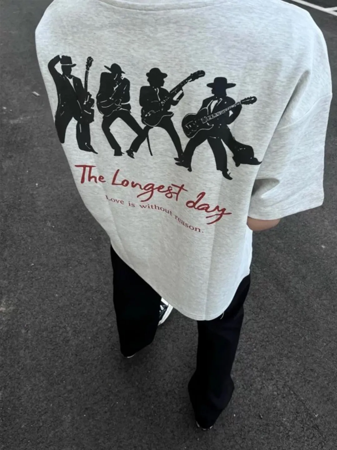 American Style High Street Music Team Printed Short-sleeved T-shirt Men's Summer 2026 New Fashion
American Style High Street Music Team Printed Short-sleeved T-shirt Men's Summer 2026 New Fashion
