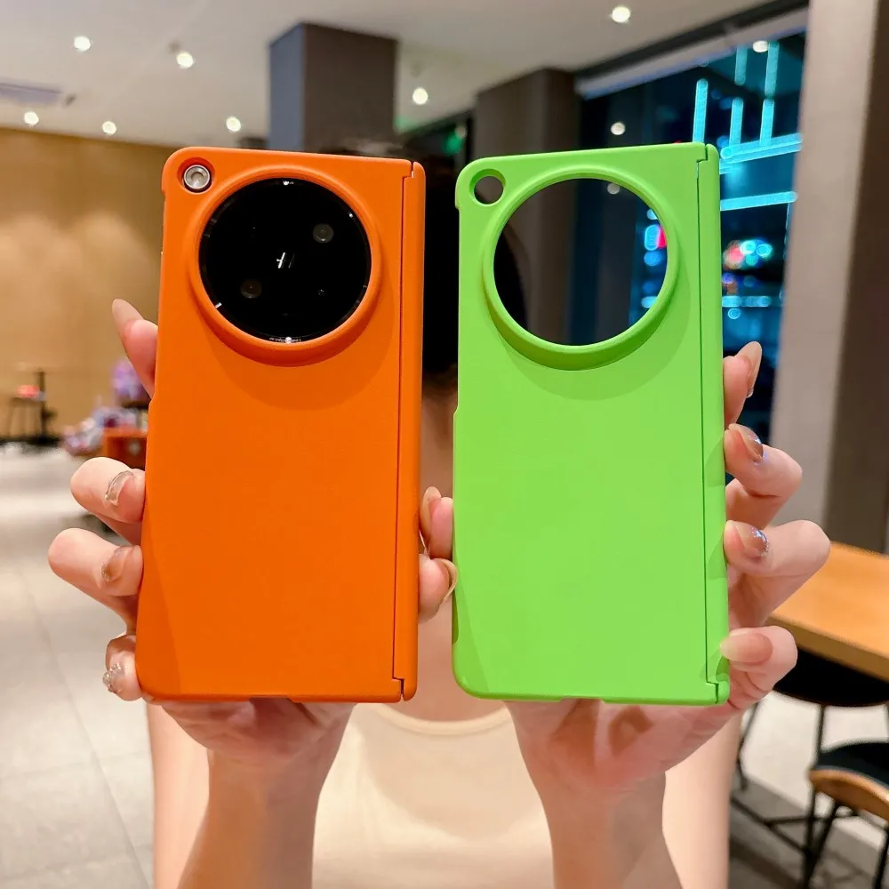 Phone Case For OPPO Find N6 N5 Solid Color Axis Hinge Protective Phone Case Shockproof PC Hard Shell (Only Back Cover)
Phone Case For OPPO Find N6 N5 Solid Color Axis Hinge Protective Phone Case Shockproof PC Hard Shell (Only Back Cover)