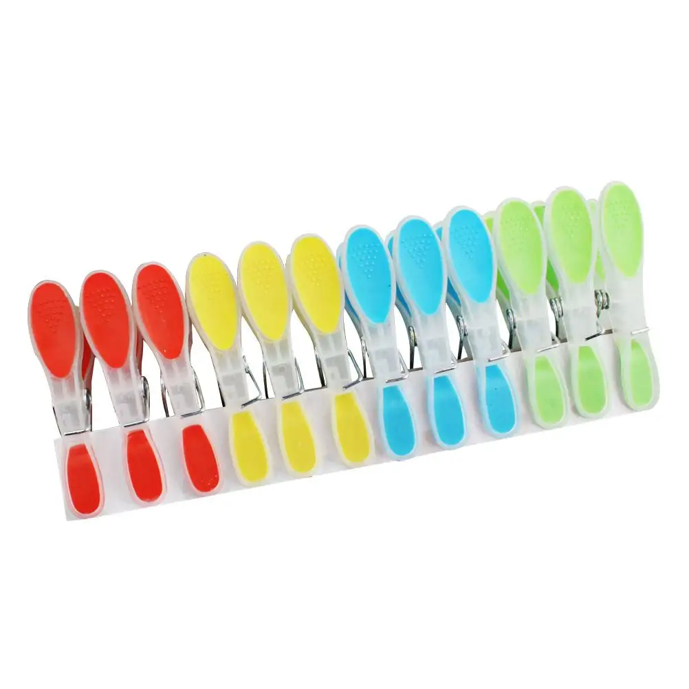 24 Pcs Non Slip Clothespins Lightweight Strong Hold Clothes Hanger Socks Towels Clamping Travel Storage Smooth Grip
24 Pcs Non Slip Clothespins Lightweight Strong Hold Clothes Hanger Socks Towels Clamping Travel Storage Smooth Grip