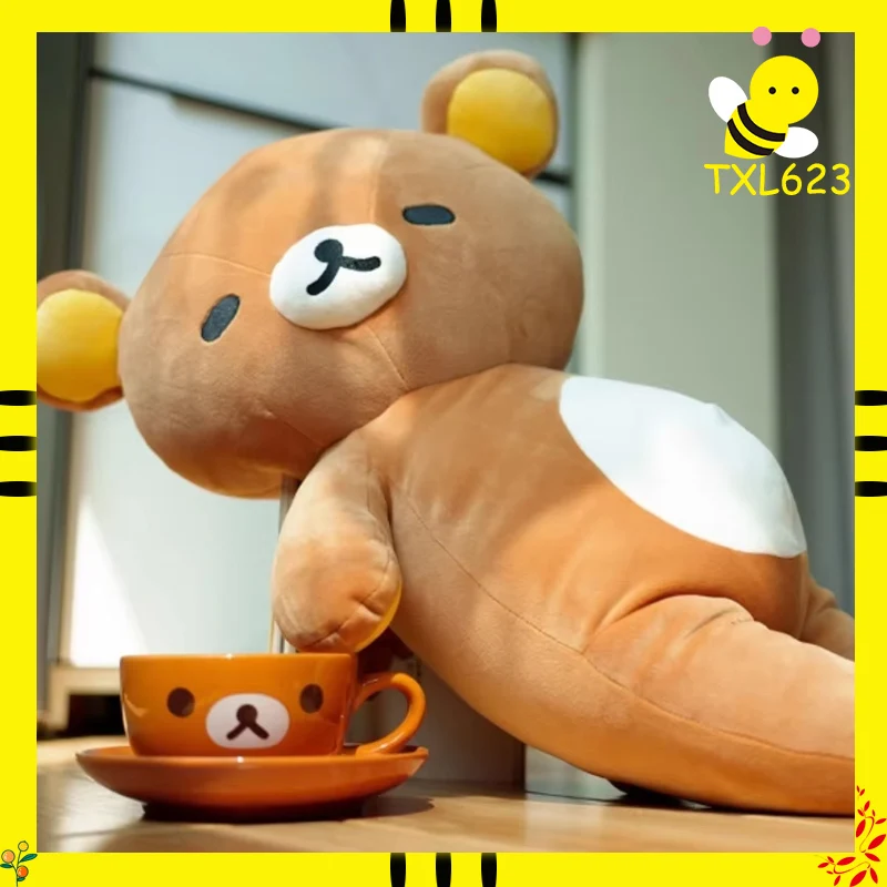 Cute Cartoon Rilakkuma Plush Toy 36-72cm Fatty Sleeping Hug Pillow Sofa Decor Car Interior Cushion Holiday Gifts for All Ages
Cute Cartoon Rilakkuma Plush Toy 36-72cm Fatty Sleeping Hug Pillow Sofa Decor Car Interior Cushion Holiday Gifts for All Ages