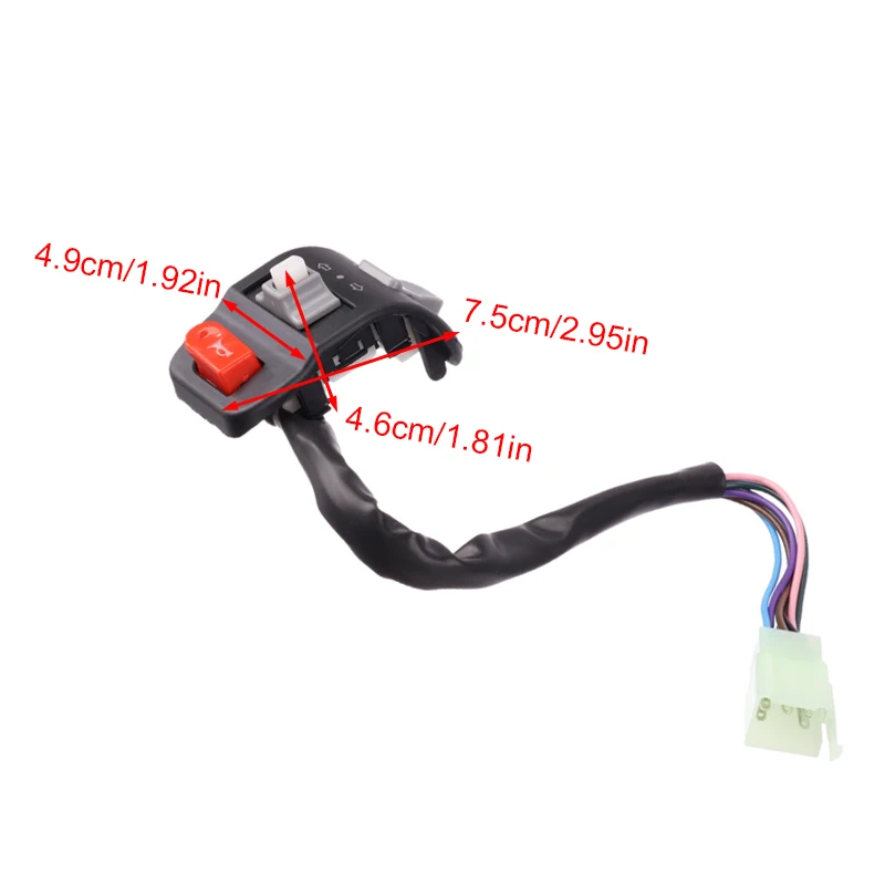 Electric Fog Light Horn ON-OFF Button Switch Handlebar Controller Switches For Yamaha Electric Bike Scooter Signal
Electric Fog Light Horn ON-OFF Button Switch Handlebar Controller Switches For Yamaha Electric Bike Scooter Signal
