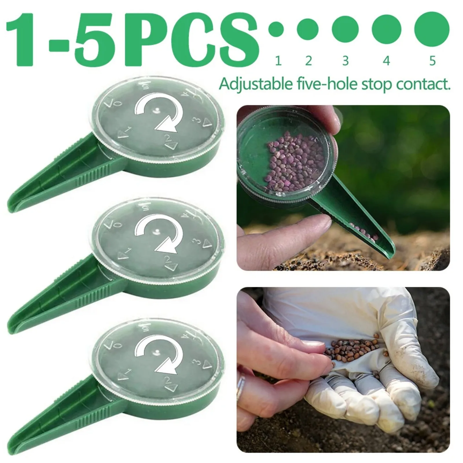 5th gear seeder 1-5pcs Trendy Hot 5-Speed Adjustable Multi-Functional Handheld Gardening Seeder - Premium Garden Planting Tool
5th gear seeder 1-5pcs Trendy Hot 5-Speed Adjustable Multi-Functional Handheld Gardening Seeder - Premium Garden Planting Tool