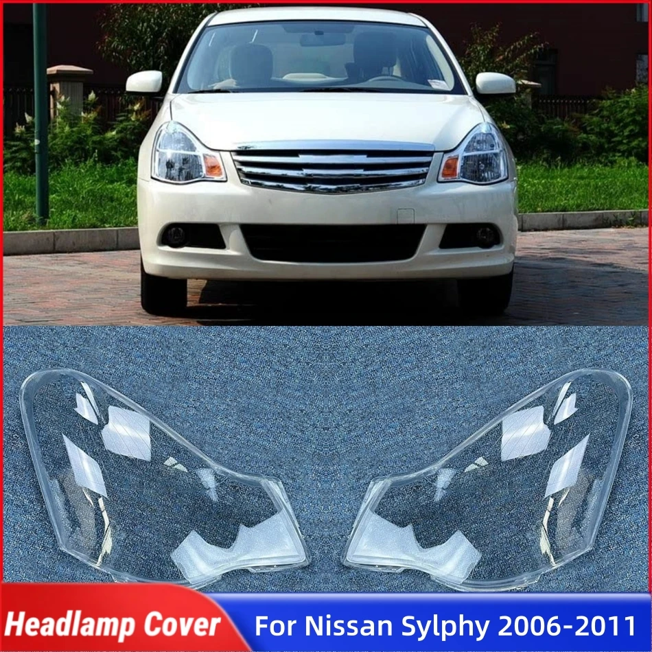 For Nissan Sylphy 2006 2007 2008 2009 2010 2011 Car Gadgets Lampshades Lamp Headlamp Car Front Headlight Lens Cover Lights Shell
For Nissan Sylphy 2006 2007 2008 2009 2010 2011 Car Gadgets Lampshades Lamp Headlamp Car Front Headlight Lens Cover Lights Shell