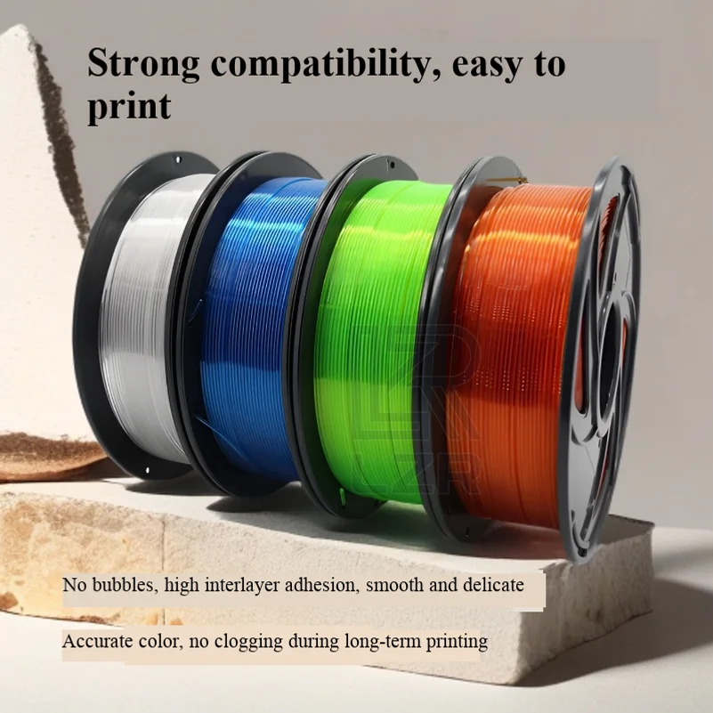 SC Rapid PETG Filament 1.75mm 1KG,High Speed 30-600mm/s 3D Printer Filament 1kg Fits for Most FDM 3D Printers
SC Rapid PETG Filament 1.75mm 1KG,High Speed 30-600mm/s 3D Printer Filament 1kg Fits for Most FDM 3D Printers