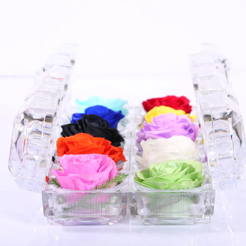 1pcs Gift Box Preserved Fresh Flower Never Withered Romantic Decor For Anniversary Birthday Valentine Light Purple
1pcs Gift Box Preserved Fresh Flower Never Withered Romantic Decor For Anniversary Birthday Valentine Light Purple