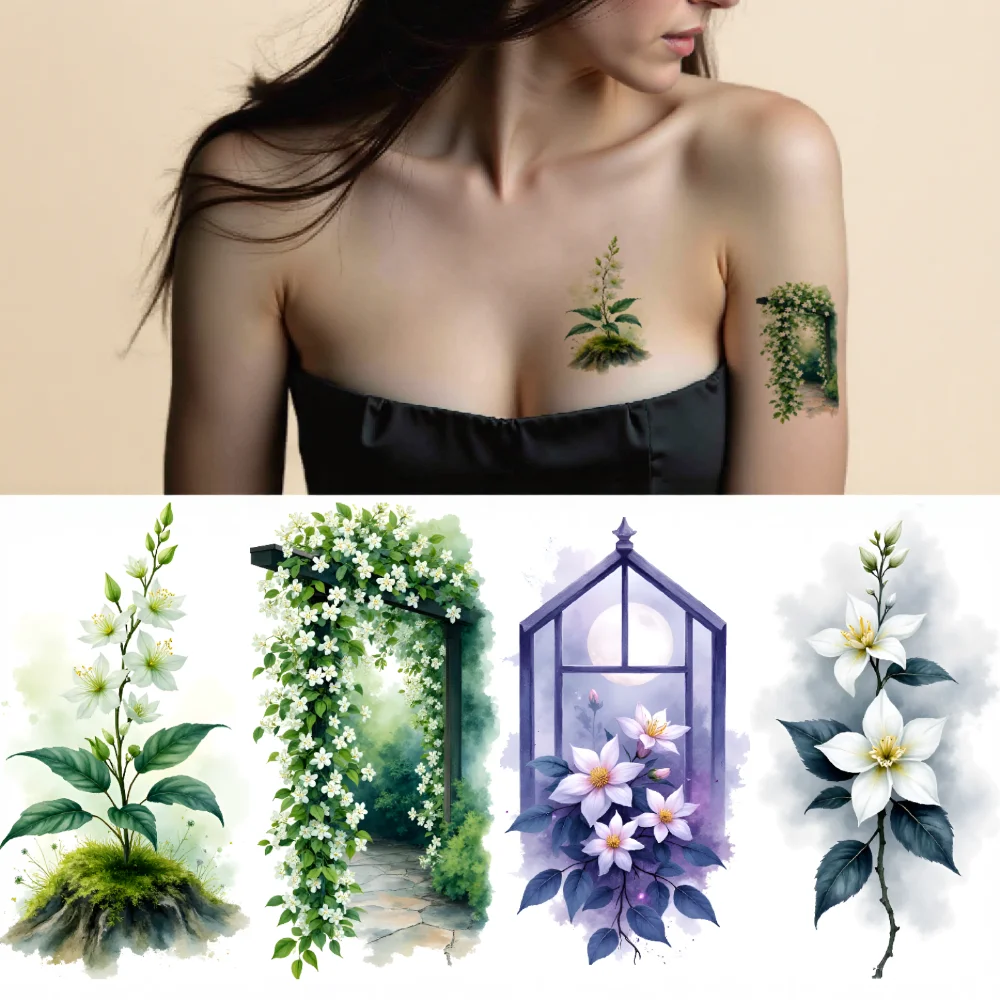 9 шт., временные татуировки, садовые иллюстрации, водонепроницаемые долговечные наклейки для тела, цветочный дизайн, временные татуировки, наклейки
9 шт., временные татуировки, садовые иллюстрации, водонепроницаемые долговечные наклейки для тела, цветочный дизайн, временные татуировки, наклейки