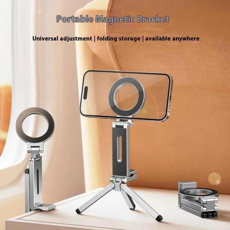 For Magsafe Plane Phone Holder Portable Magnetic Phone Holder Aluminum Alloy 360° Rotating Foldable Tripod for Travel/Car/Desk X
For Magsafe Plane Phone Holder Portable Magnetic Phone Holder Aluminum Alloy 360° Rotating Foldable Tripod for Travel/Car/Desk X