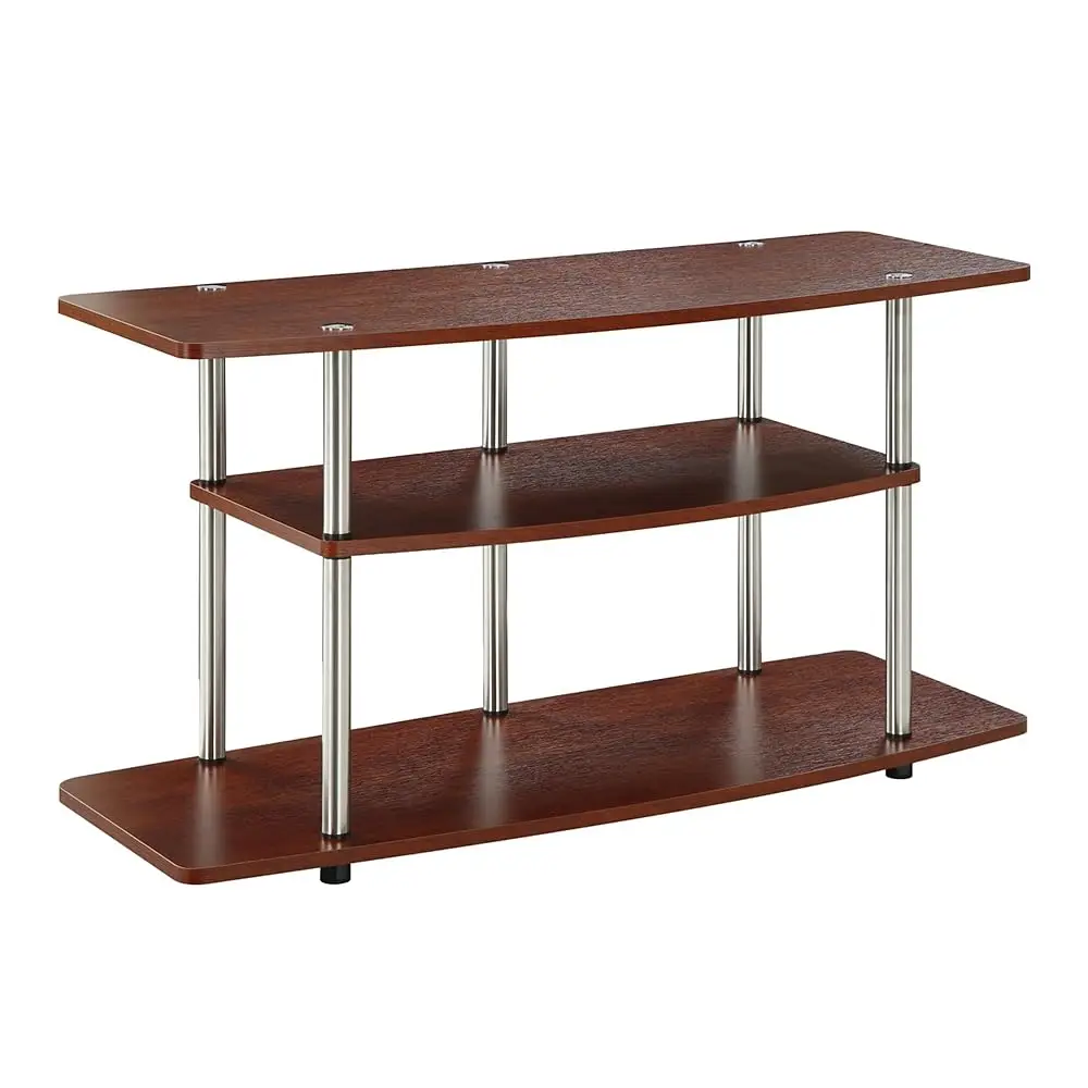 Designs2Go No Tools 3-Tier Wide Stand 42"" Entertainment Center 46 Hes, Modern Tv Mount With Shelves For Living Room,
Designs2Go No Tools 3-Tier Wide Stand 42"" Entertainment Center 46 Hes, Modern Tv Mount With Shelves For Living Room,