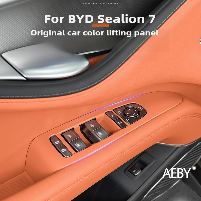 AEBY For BYD Sealion 7 2024 Car Interior Accessories Anti Scratch Sticker Panel Trim Kit, Auto Lift Console Cover Decor
AEBY For BYD Sealion 7 2024 Car Interior Accessories Anti Scratch Sticker Panel Trim Kit, Auto Lift Console Cover Decor