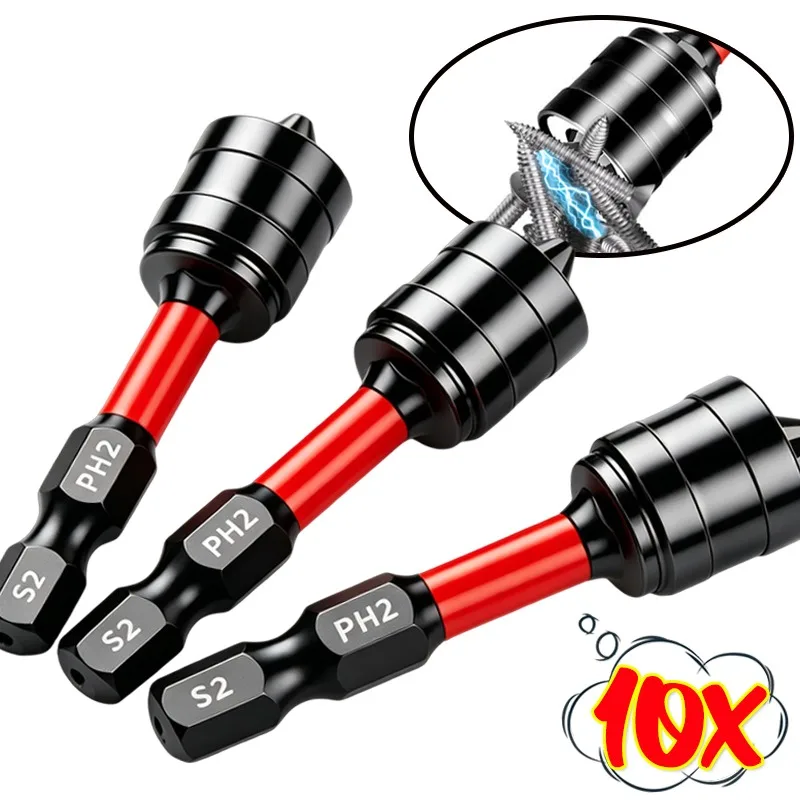 10/1PCS Magnetic Screwdriver Bit For Electric S2 Steel Hex Shank Cross Head Drill Bits For Woodworking Repairs Power Hand Tools
10/1PCS Magnetic Screwdriver Bit For Electric S2 Steel Hex Shank Cross Head Drill Bits For Woodworking Repairs Power Hand Tools