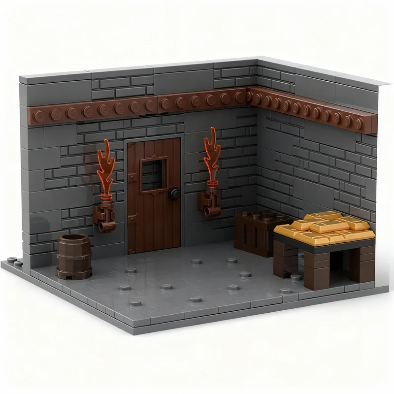 584PCS MOC Creative Model Medival Scene Premium Display Assembly Building Blocks DIY Home Decor Gift Collectible Display Gift
584PCS MOC Creative Model Medival Scene Premium Display Assembly Building Blocks DIY Home Decor Gift Collectible Display Gift