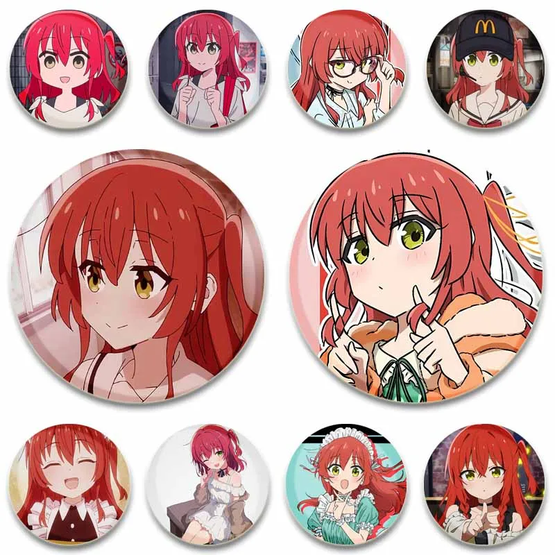Cute Cartoon Girl Ikuyo Kita Button Badges Bocchi The Rock Anime Brooch on Backpack Collar Cosplay Accessories Jewelry Toys Gift
Cute Cartoon Girl Ikuyo Kita Button Badges Bocchi The Rock Anime Brooch on Backpack Collar Cosplay Accessories Jewelry Toys Gift