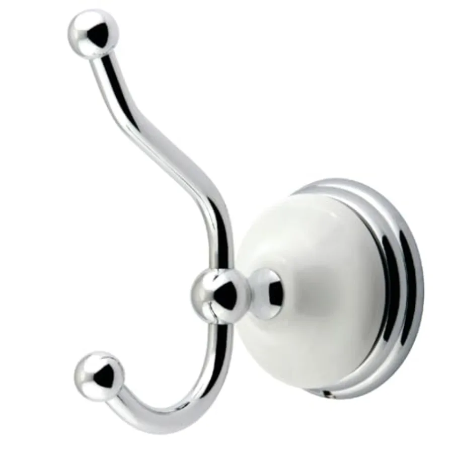 Victorian Robe Hook 5-7/16-Inch Polished Chrome Bathroom Wall Mount Hook for Towels and Robes Rust-Resistant Shine Finish
Victorian Robe Hook 5-7/16-Inch Polished Chrome Bathroom Wall Mount Hook for Towels and Robes Rust-Resistant Shine Finish