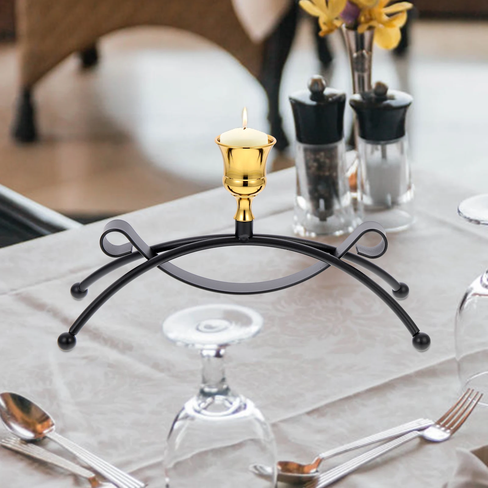 2 Pcs Bell Wedding C Holder Iron C leholder Practical Wedding Party Home Decor Creative Vintage Style C St
2 Pcs Bell Wedding C Holder Iron C leholder Practical Wedding Party Home Decor Creative Vintage Style C St