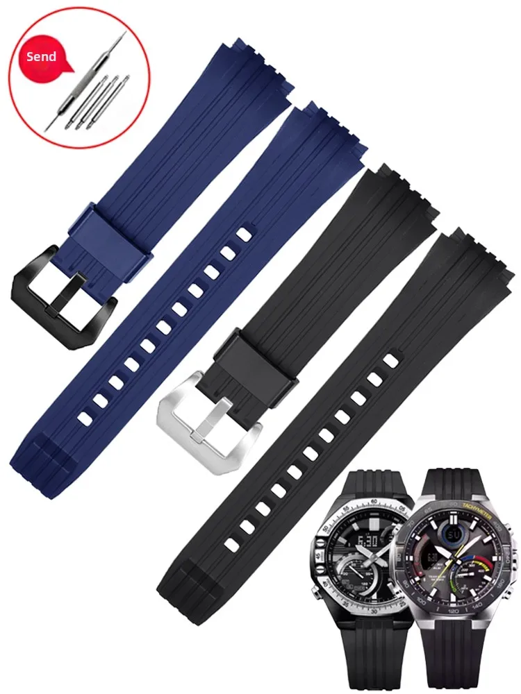 Suitable for Casio ECB-10YP silicone strap octagonal men's EDIFICE metal series watch strap
Suitable for Casio ECB-10YP silicone strap octagonal men's EDIFICE metal series watch strap