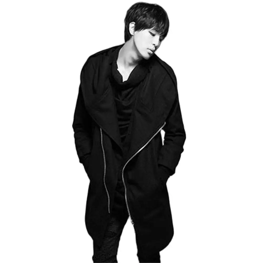 Men Cloak Coats Streetwear Hooded Black Long Sleeve Trench Men Cape Outerwear Punk Style Irregular Hip Hop Jackets Spring S-4xl
Men Cloak Coats Streetwear Hooded Black Long Sleeve Trench Men Cape Outerwear Punk Style Irregular Hip Hop Jackets Spring S-4xl