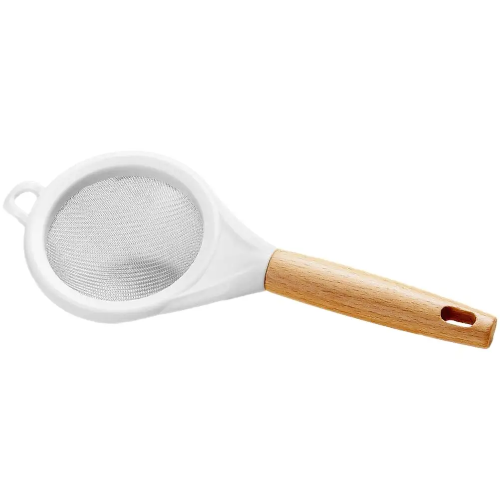 Flour Sieve Sifter Kitchen Gadgets Stainless Steel Mesh Screen Wooden Handle Strainer Baking Tools Fine Filter
Flour Sieve Sifter Kitchen Gadgets Stainless Steel Mesh Screen Wooden Handle Strainer Baking Tools Fine Filter