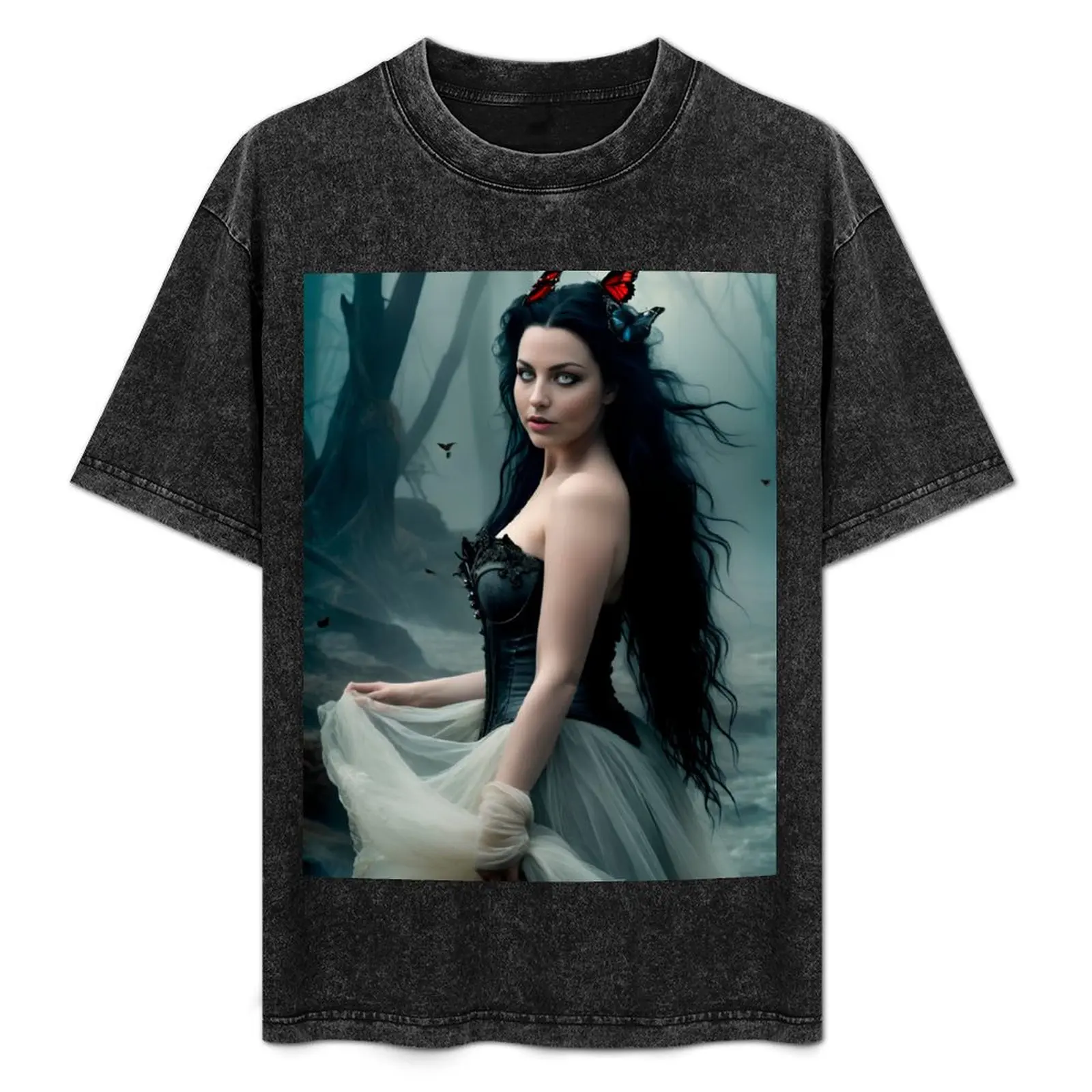 Amy Lee Evanescence gothic forest T-Shirt Breathable Basic Cotton T-Shirt
Amy Lee Evanescence gothic forest T-Shirt Breathable Basic Cotton T-Shirt