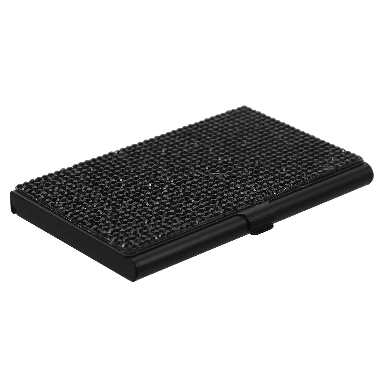 Rhinestone Business Card Holder Silver Metal Compact Large Capacity Storage Box Travel Case Cards Container
Rhinestone Business Card Holder Silver Metal Compact Large Capacity Storage Box Travel Case Cards Container