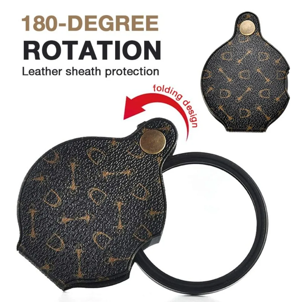 High Quality Portable Handheld Appreciation Folding Pocket Magnifying Glass Jewelry Magnifying Glass 15X
High Quality Portable Handheld Appreciation Folding Pocket Magnifying Glass Jewelry Magnifying Glass 15X