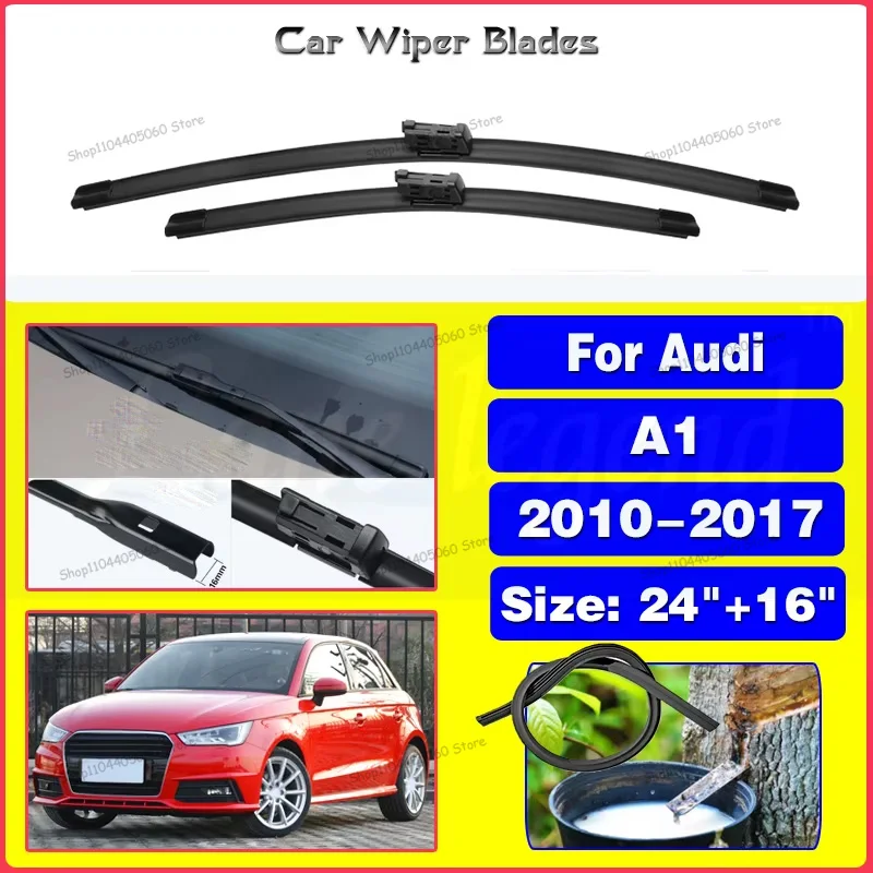 2pcs For Audi A1 2010 2011 2012 2013 2014 2015 2016 2017 Front Wiper Blades Windscreen Windshield Window Car Accessories 24"+16"
2pcs For Audi A1 2010 2011 2012 2013 2014 2015 2016 2017 Front Wiper Blades Windscreen Windshield Window Car Accessories 24"+16"
