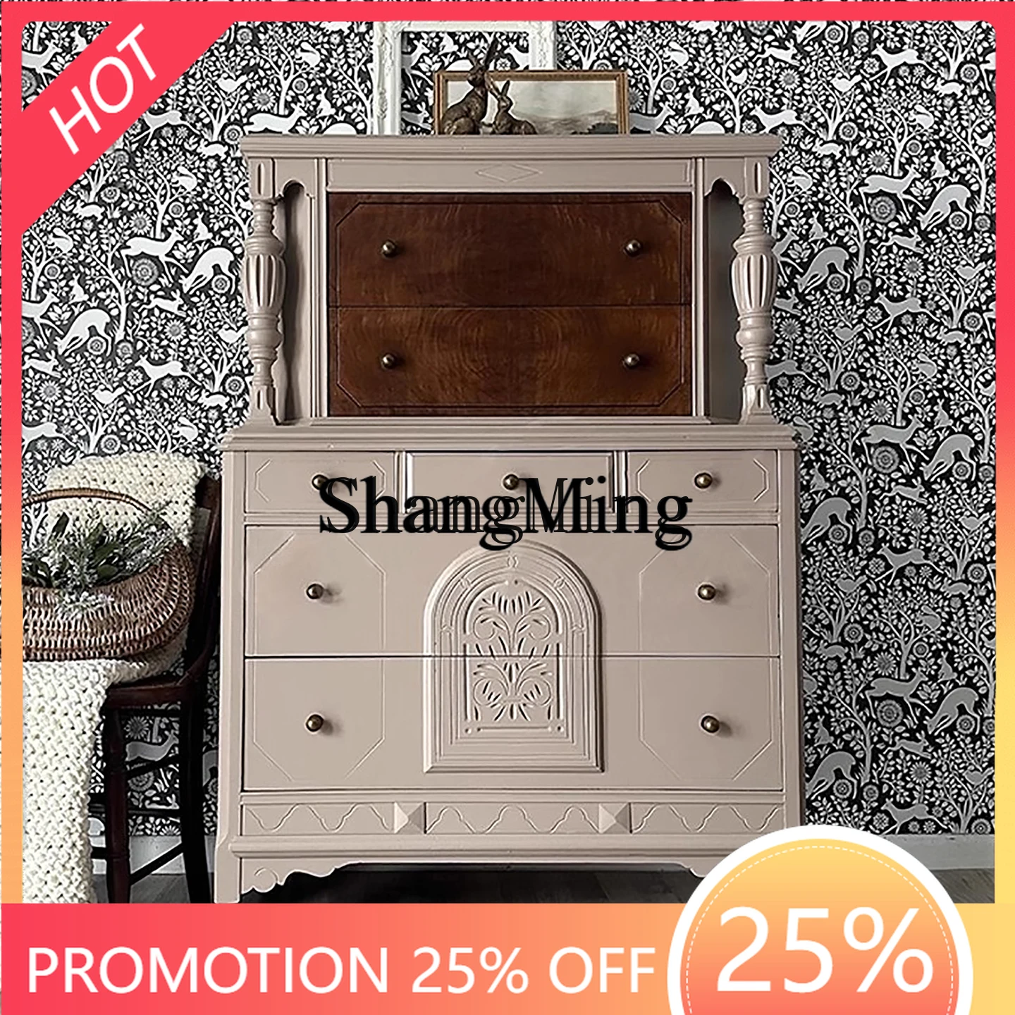 FG красивый сундук из цельного дерева в стиле ретро, новый китайский стиль, античный стиль, ретро-столовая боковая шкаф, двойной цвет
FG красивый сундук из цельного дерева в стиле ретро, новый китайский стиль, античный стиль, ретро-столовая боковая шкаф, двойной цвет