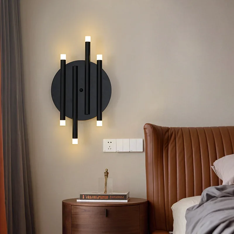 Wall Lamp Bedroom Bedside LED Modern Lamp Simple Staircase Living room Background Wall Lamp Nordic Minimalist Wall Lamp
Wall Lamp Bedroom Bedside LED Modern Lamp Simple Staircase Living room Background Wall Lamp Nordic Minimalist Wall Lamp