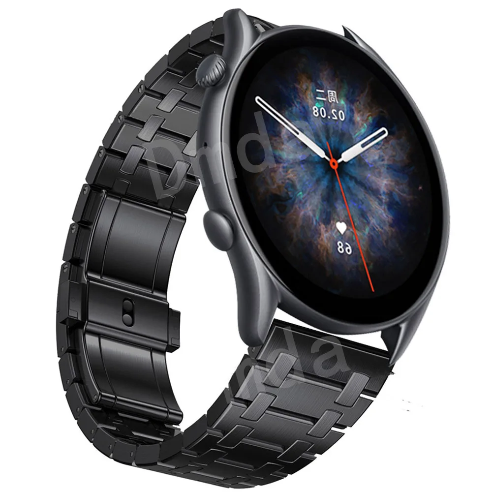 Браслет из нержавеющей стали для смарт-часов Amazfit GTR 3 Pro/GTR3 GTR 2 2e GTR 47 мм/Stratos 3, 22 мм
Браслет из нержавеющей стали для смарт-часов Amazfit GTR 3 Pro/GTR3 GTR 2 2e GTR 47 мм/Stratos 3, 22 мм