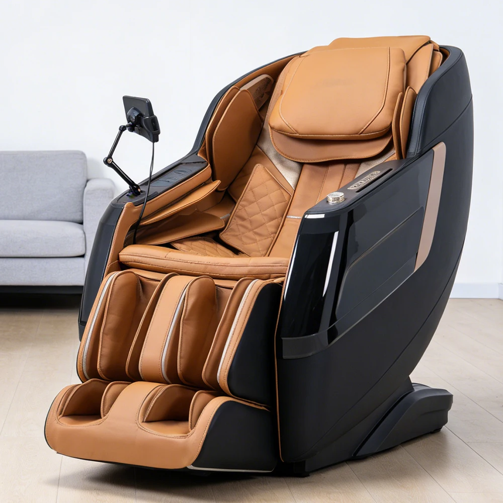Массажное кресло 2026 из ПУ кожи с 5D/9D VIP SL-треком, эргономичное, интеллектуальное, для всего тела, с функцией массажа головы, гравитационной системой и ЖК-сенсорным экраном
Массажное кресло 2026 из ПУ кожи с 5D/9D VIP SL-треком, эргономичное, интеллектуальное, для всего тела, с функцией массажа головы, гравитационной системой и ЖК-сенсорным экраном